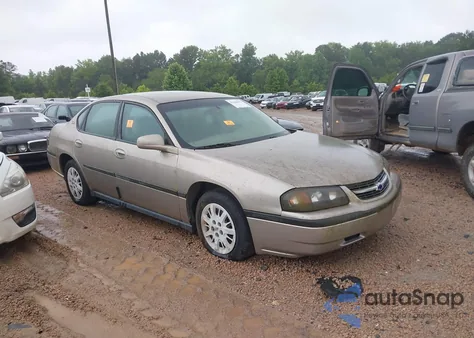 2002 Chevrolet Impala из США, поврежденный, VIN 2G1WF52E129147766